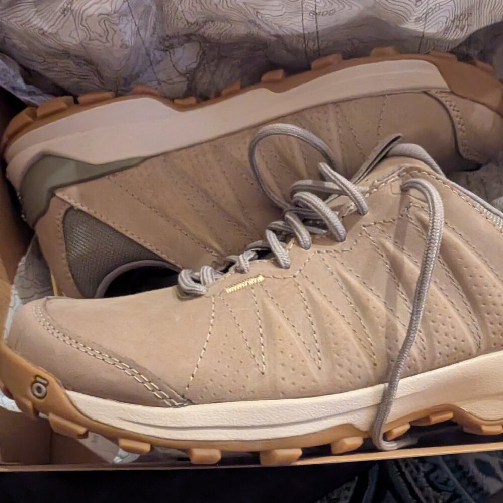Oboz Sypes Low Leather waterproof women's hiking shoe